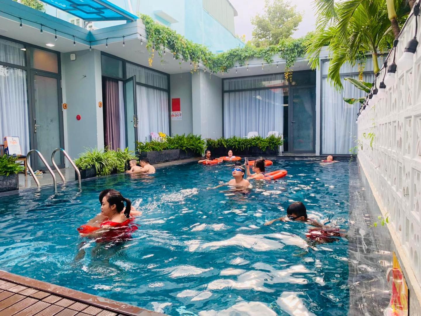 Sea House Hotels And Apartments Vung Tau Bagian luar foto